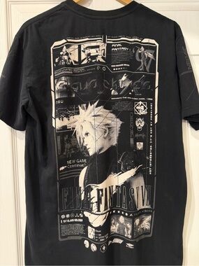 NEO4IC FF7 Limited Edition HoloShort Sleeve T-Shirt Cloud Tribute